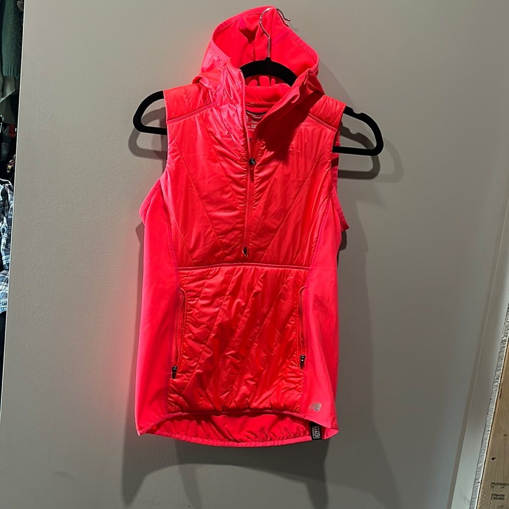 Bright pink NB vest